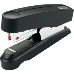 Novus Heftgerät B10FC Professional, 020-2201, Flat-Clinch, Heftleistung 20 Blatt, Schwarz