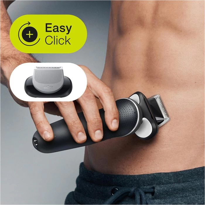Braun Elektrorasierer Series 5 51-W1600s, Weiß, Wet & Dry, Mit EasyClick-Bodygroomer 4 Braun Elektrorasierer Series 5 51-W1600s, Weiß, Wet & Dry, Mit EasyClick-Bodygroomer - Image 4