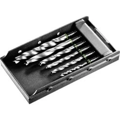 Festool Bohrer DB WOOD CE SET TL, 769093, 6-teiliges Set, Holzbohrer