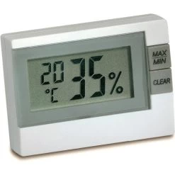 TFA Thermo-Hygrometer 30.5005.02 Digital, Weiß