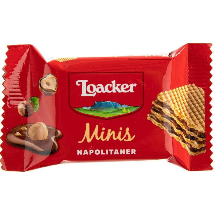 Loacker Waffeln Minis Napolitaner, Je 10g, 200 Stück 3 Loacker Waffeln Minis Napolitaner, Je 10g, 200 Stück - Image 3