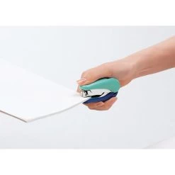 Plus-Japan Heftgerät 30591, ST-010VH, Flat-Clinch Heftleistung 25 Blatt, Türkis-blau -Haushaltsprodukte Geschäft 0300d54403ca2be21d44220d1636a72549b5f9b1 heftgeraet plus japan st 010vh 30591 flat clinch