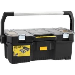 Stanley Werkzeugkoffer Werkzeugtrage, 1-97-514, Leer, Aus Kunststoff, Mit Organizeraufsatz