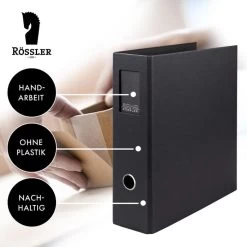 Rössler-Papier Ordner 1317452709 S.O.H.O., Karton, A4, 8,5cm, Schwarz, Mit Rückenschild 11 Rössler-Papier Ordner 1317452709 S.O.H.O., Karton, A4, 8,5cm, Schwarz, Mit Rückenschild -Haushaltsprodukte Geschäft 036bee419033d13efa85a66bb24c6cdb10af5b4c ordner roessler papier 1317452709 s.o.h.o
