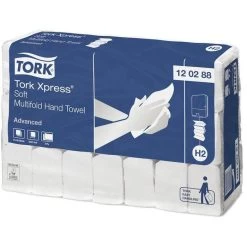 Tork 120288 Advanced 2-lagig Interfold 21x34 Weiß -Haushaltsprodukte Geschäft 05b9c75d68084d6bc9f74443568f31e1b7330c6f papierhandtuecher tork xpress advanced 120288 h2
