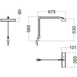 Luxo Schreibtischlampe FL-LED, Tischklemme -Haushaltsprodukte Geschäft 0991b33fa662e6b2b8765d0a9c6487cd5543ce28 schreibtischlampe luxo fl led