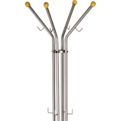 Alco Garderobenständer 2800, Mit 12 Haken, Metall, Silber -Haushaltsprodukte Geschäft 09de3e14fff845128178141829d3b92ce7c1ae3c garderobenstaender alco 2800