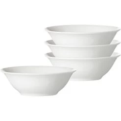 Ritzenhoff&Breker Müslischale Snap Bianco, Porzellan, Weiß, Servierschale, 18cm, Set, 4 Stück -Haushaltsprodukte Geschäft 0ac47c6ad876b35b98562201da989c12e98bbf61 mueslischale ritzenhoffundbreker snap bianco