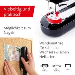 Novus B4 020-1267 Heftgerät Heftleistung 40 Blatt Schwarz -Haushaltsprodukte Geschäft 0b2ee7e316851cbfe85937e26a8c986b43d6bfd8 heftgeraet novus b4 020 1267