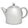 Bredemeijer Tee-Kanne Minuet Santhee, Edelstahl, Doppelwandig, Silber Matt, 1,4 L