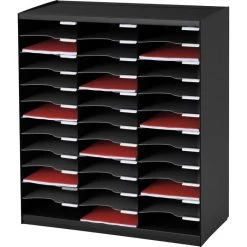 Paperflow Sortierstation Evolution 803.01, A4, 36 Fächer, 12 Etagen, Kunststoff, Schwarz