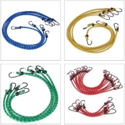 Relaxdays Gepäckspanner Set, Mit Haken, 5 Größen, Für Fahrrad & Motorrad, Farbig Sortiert, 24 Stück -Haushaltsprodukte Geschäft 0fe5ba1fe9e5c6b2a33b1a7053236cc20d88f11c gepaeckspanner relaxdays set mit haken 5 groessen