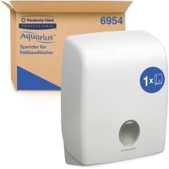 Kimberly Clark Kimberly-Clark Handtuchspender Aquarius, 6954, Kunststoff, Für 400 Falthandtücher Mit C-Falz Weiß -Haushaltsprodukte Geschäft 10cc6dee30facc32bcb111ce8bb88e6f9dd01bb0 handtuchspender kimberly clark aquarius 6954
