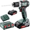 Metabo Akku-Bohrschrauber BS 18 L BL, 18V / 2,0Ah, Mit 2 Akkus Und Koffer