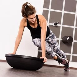 Bosu Balance-Ball Balance Trainer Pro Black Ø 65cm, Beidseitig Nutzbar, Mit Luftpumpe, Schwarz -Haushaltsprodukte Geschäft 12ad1c247221984eb70f3cbfa4387bcc99d4f1a4 balance ball bosu balance trainer pro black durchschnitt 65cm