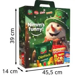 Adventskalender Intersnack Gefüllt Mit 24 Chips Und Snacks -Haushaltsprodukte Geschäft 131ce3c66729930d8675b4bb3af27f2e6455a330 adventskalender funny frisch
