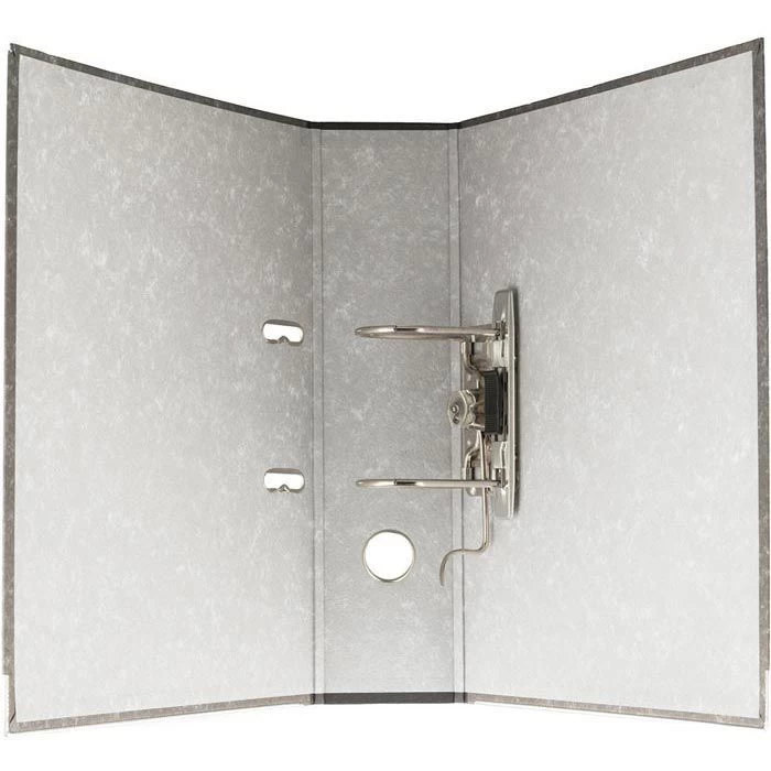 Böttcher-AG Ordner, A4, Breit, 80mm, Karton, Schwarz, Wolkenmarmor 2 Böttcher-AG Ordner, A4, Breit, 80mm, Karton, Schwarz, Wolkenmarmor - Image 2