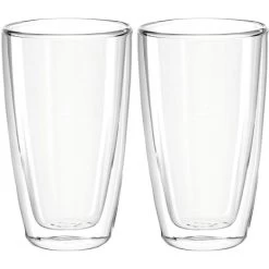 Montana Kaffeegläser Enjoy 057226, Doppelwandig, 330ml, 2 Stück