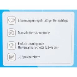 OMRON Blutdruckmessgerät M300 HEM-7121-D, Oberarm, Messung Vollautomatisch 9 OMRON Blutdruckmessgerät M300 HEM-7121-D, Oberarm, Messung Vollautomatisch -Haushaltsprodukte Geschäft 1454d7a1cfd2fc03b2a5a1994c7971064190e7ad blutdruckmessgeraet omron m300 hem 7121 d