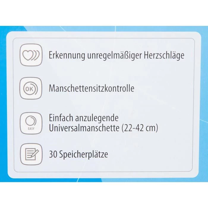 OMRON Blutdruckmessgerät M300 HEM-7121-D, Oberarm, Messung Vollautomatisch 5 OMRON Blutdruckmessgerät M300 HEM-7121-D, Oberarm, Messung Vollautomatisch - Image 5