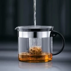 Bodum Tee-Kanne Bistro Nouveau 1875-01 Glas, Mit Kunststoff-Sieb, Schwarz, 1,0 L -Haushaltsprodukte Geschäft 14df7e23e5bb905f2af1e60b6de1479541596f50 tee kanne bodum bistro nouveau 1875 01 glas