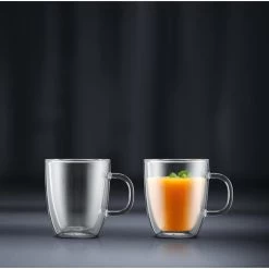 Bodum Kaffeegläser Bistro Tassen 10604-10, Doppelwandig, Mit Henkel, 300ml, 2 Stück -Haushaltsprodukte Geschäft 15548a33f7bc1b3f9cc04b7275f23a9c030aa354 kaffeeglaeser bodum bistro tassen 10604 10