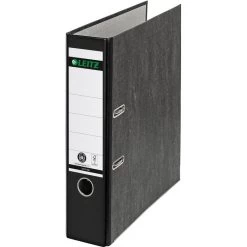 Leitz 1080-50-95 Ordner, A4, Breit, Karton, Schwarz