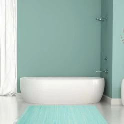 Relaxdays Teppich 10022319, 70 X 140cm, Florhöhe 10mm, Rutschfeste Unterseite, Blau -Haushaltsprodukte Geschäft 165410aa468d95b8c469658a5224a37fd5f08d0e teppich relaxdays 10022319 70 x 140cm