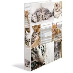 Herma Ringbuch 19428 Animals, A4, 2 Ringe, Ring-Ø 20mm, Motiv Katzen -Haushaltsprodukte Geschäft 1692487115bc480a7bba57732dd9f73d063548de ringbuch herma 19428 animals a4