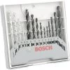 Bosch Bohrer 2607017038, Professional, 15-teiliges Set, 3-8mm, Metall, Holz, Steinbohrer