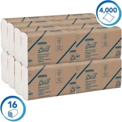 Kimberly-Clark Papierhandtücher Scott, 1804, 1-lagig, Multifold-Falz, 23,5 X 23,0cm, 4000 Stück -Haushaltsprodukte Geschäft 176f51e76eae8d3133175d04a96d9b812e5972da papierhandtuecher scott 1804