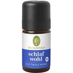 Primavera Duftöl Schlafwohl Duftmischung Bio, Entspannung & Ruhe, Für Duftlampen, 5 Ml