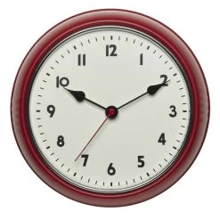 TFA Wanduhr 60.3541.05 Funkuhr, Ø 24 Cm, Metall, Rot -Haushaltsprodukte Geschäft 18de231f401afccb2c60f82f7e25eb6c948ffb97 wanduhr tfa 60.3541.05 funkuhr