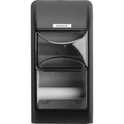 Katrin Toilettenpapierspender 104452, Kunststoff, Für 2 Kleinrollen, Schwarz -Haushaltsprodukte Geschäft 19112545b20130adda26855482caff4a389384a7 toilettenpapierspender katrin 104452