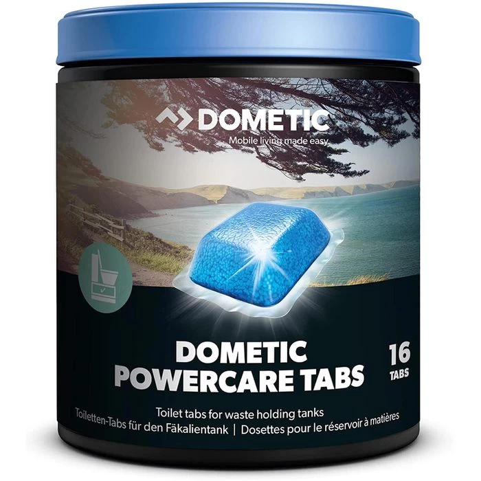 Dometic WC-Reiniger Power-Care Tabs, Für Camping-Toiletten, 16 Tabs, 300 G 1 Dometic WC-Reiniger Power-Care Tabs, Für Camping-Toiletten, 16 Tabs, 300 G