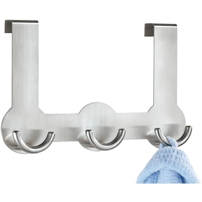 Wenko Kleiderhaken Rondo, 4468040100, Für Die Tür, Silber, Edelstahl, 6 Haken 3 Wenko Kleiderhaken Rondo, 4468040100, Für Die Tür, Silber, Edelstahl, 6 Haken - Image 3