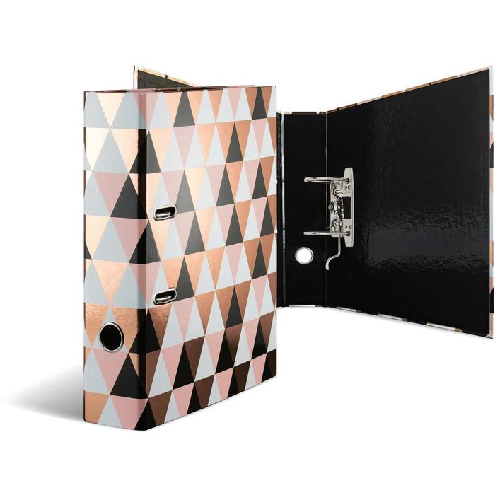 Herma Ordner 7034 Abstract, Karton, A4, 7cm, Abstraktes Rauten-Muster 4 Herma Ordner 7034 Abstract, Karton, A4, 7cm, Abstraktes Rauten-Muster - Image 4