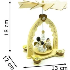 Böttcher-AG Weihnachtspyramide Engelkinder, 1-stöckig, 13 X 18 X 12 Cm, Für Kerzen -Haushaltsprodukte Geschäft 1c7915a6ce0a25563e06dbe3d5c290dfa0f91cbb weihnachtspyramide boettcher ag engelkinder