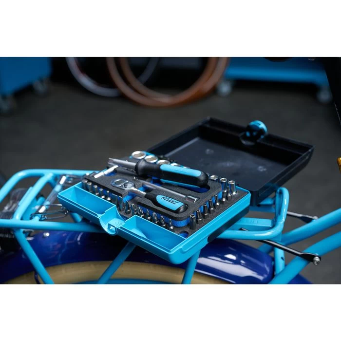 Hazet Steckschlüssel 853-1, 36-teilig, 5,5-14mm Schlüsselweite - 25mm, 1/4 Zoll 4 Hazet Steckschlüssel 853-1, 36-teilig, 5,5-14mm Schlüsselweite - 25mm, 1/4 Zoll - Image 4