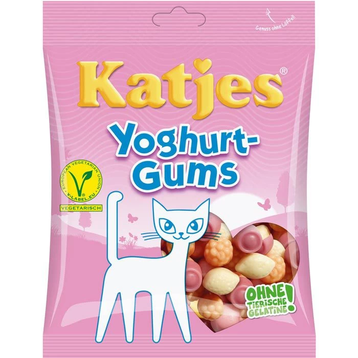 Katjes Fruchtgummis Yoghurt-Gums, 200g 1 Katjes Fruchtgummis Yoghurt-Gums, 200g