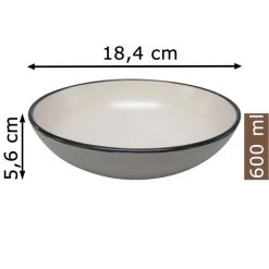 Van-Well Müslischale Campo White, Keramik, Weiß, 18,4cm, Set, 6 Stück -Haushaltsprodukte Geschäft 1f58dcdfc0d324bfba139126a0f7c8ed2a2b5405 mueslischale van well campo white