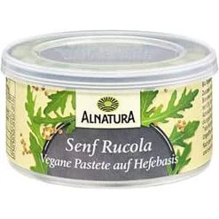 Alnatura Brotaufstrich Senf-Rucola Pastete BIO, 125g