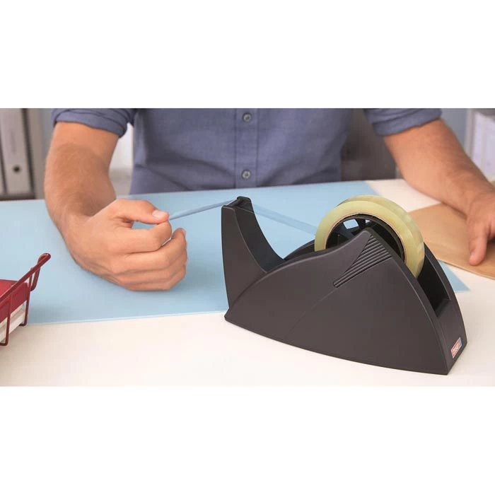 Tesa 57422 Easy Cut Schwarz Klebefilmabroller 2 Tesa 57422 Easy Cut Schwarz Klebefilmabroller - Image 2