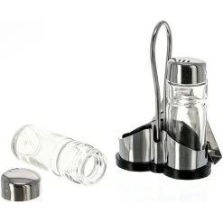 Contacto Salz-und-Pfefferstreuer 1416002, Set Mit Menage, Glas / Edelstahl -Haushaltsprodukte Geschäft 21247f67fcb34b1011723d460e779e9260b40e31 salz und pfefferstreuer contacto 1416002