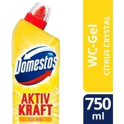 Domestos WC-Reiniger Aktiv Kraft Citrus Fresh, WC Gel, Beseitigt 99,9% Der Bakterien, 1 Liter 11 Domestos WC-Reiniger Aktiv Kraft Citrus Fresh, WC Gel, Beseitigt 99,9% Der Bakterien, 1 Liter -Haushaltsprodukte Geschäft 21d5d934dad8403c332b366b5a369d8e7b22fc27 wc reiniger domestos aktiv kraft citrus fresh