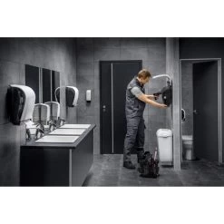 Katrin Handtuchspender Inclusive, 90045, Kunststoff, Für 800 Falthandtücher, Weiß -Haushaltsprodukte Geschäft 22a1e7f4f1fa896bb0938faabb6a36548eb09d0b handtuchspender katrin inclusive 90045