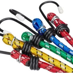Relaxdays Gepäckspanner Set, Mit Haken, 5 Größen, Für Fahrrad & Motorrad, Farbig Sortiert, 24 Stück -Haushaltsprodukte Geschäft 236aa073ec90a04252d46cf3cdbbde4b5cd45bba gepaeckspanner relaxdays set mit haken 5 groessen