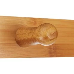 Relaxdays Garderobenständer 10024984, Mit 2 Ablagen & 4 Haken, Bambus, Natur / Weiß -Haushaltsprodukte Geschäft 2398d422b3e82070160cf1afb68389d35416c2c2 garderobenstaender relaxdays 10024984