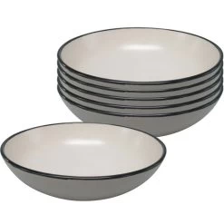 Van-Well Müslischale Campo White, Keramik, Weiß, 18,4cm, Set, 6 Stück -Haushaltsprodukte Geschäft 25174b74eb5994199170e4c434e574f07f845914 mueslischale van well campo white