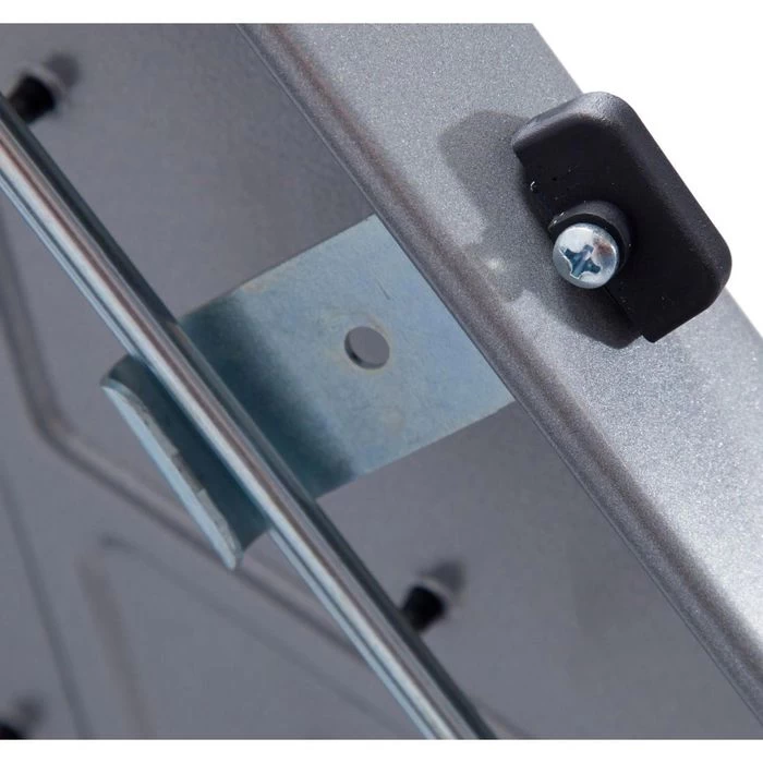 Krause Klapptritt Monto Toppy XL, Aus Aluminium, Standhöhe 50cm, Mit Bügel, 2 Stufen, Silber 4 Krause Klapptritt Monto Toppy XL, Aus Aluminium, Standhöhe 50cm, Mit Bügel, 2 Stufen, Silber - Image 4